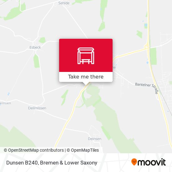Dunsen B240 map
