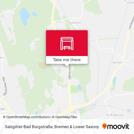 Salzgitter-Bad Burgstraße map
