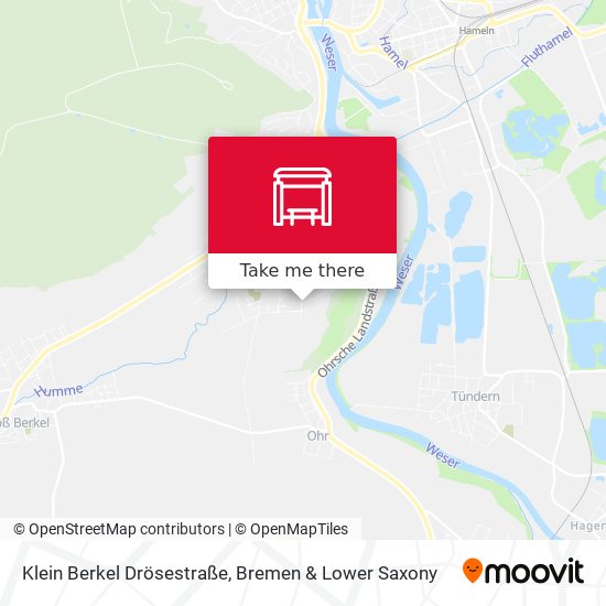 Klein Berkel Drösestraße map