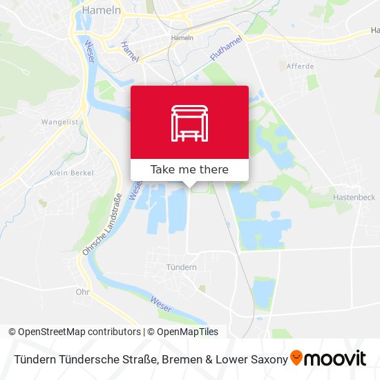 Tündern Tündersche Straße map
