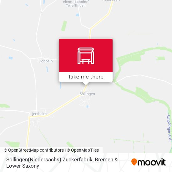 Söllingen(Niedersachs) Zuckerfabrik map