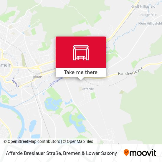 Afferde Breslauer Straße map