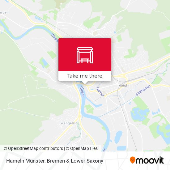 Hameln Münster map