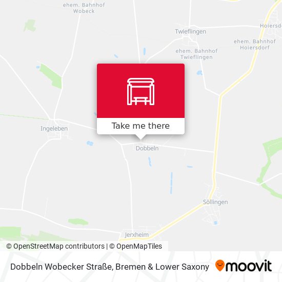 Dobbeln Wobecker Straße map