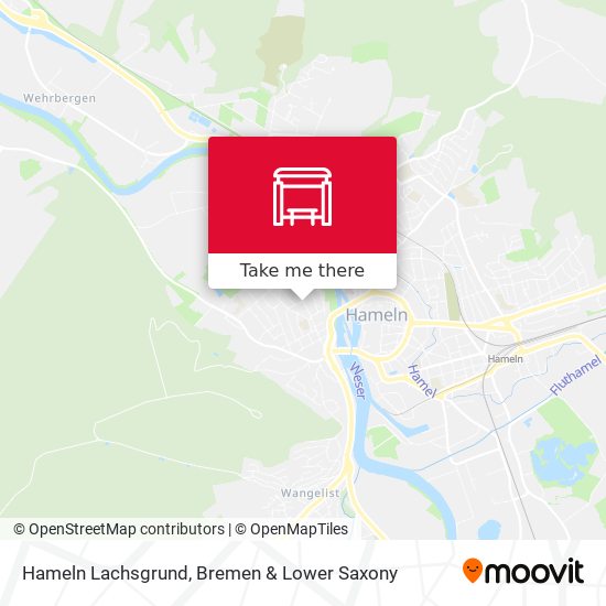 Hameln Lachsgrund map