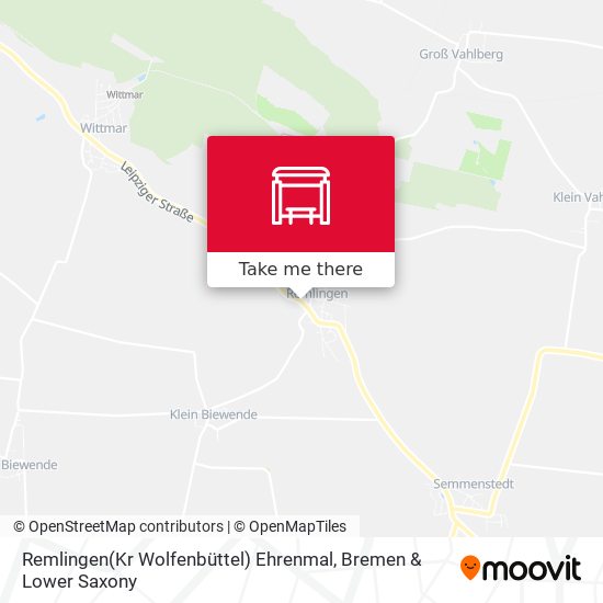Remlingen(Kr Wolfenbüttel) Ehrenmal map