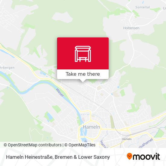 Hameln Heinestraße map