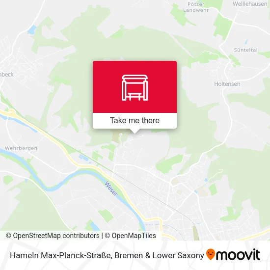 Карта Hameln Max-Planck-Straße