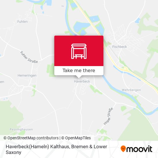 Haverbeck(Hameln) Kalthaus map