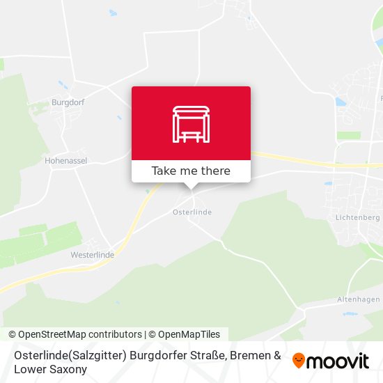 Osterlinde(Salzgitter) Burgdorfer Straße map