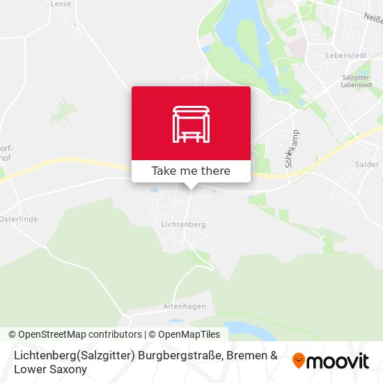 Lichtenberg(Salzgitter) Burgbergstraße map