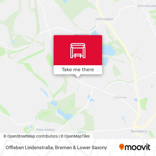 Offleben Lindenstraße map