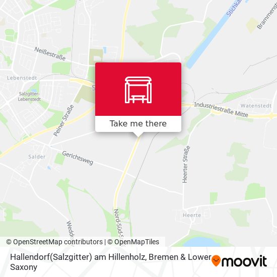 Hallendorf(Salzgitter) am Hillenholz map