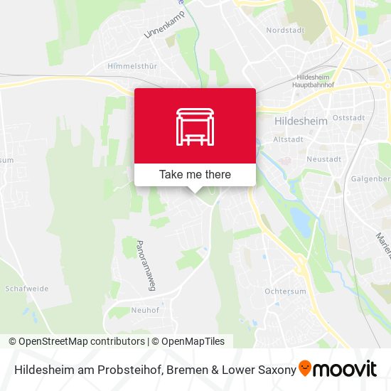 Hildesheim am Probsteihof map