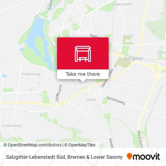 Salzgitter-Lebenstedt Süd map