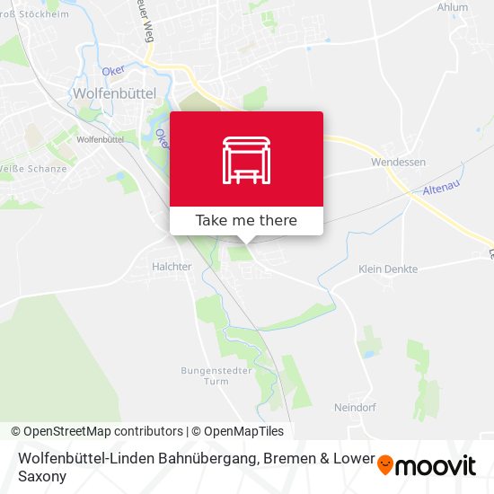 Wolfenbüttel-Linden Bahnübergang map