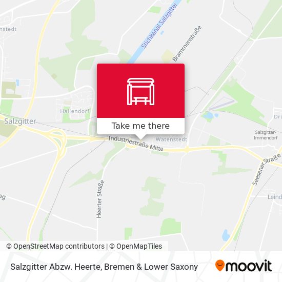 Salzgitter Abzw. Heerte map