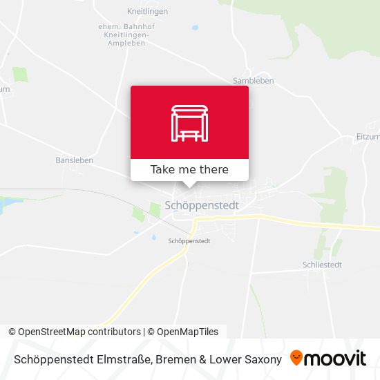 Schöppenstedt Elmstraße map