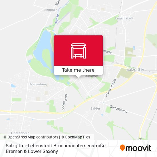 Salzgitter-Lebenstedt Bruchmachtersenstraße map