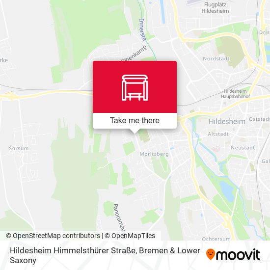 Hildesheim Himmelsthürer Straße map