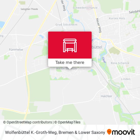 Wolfenbüttel K.-Groth-Weg map
