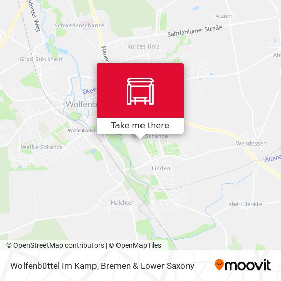 Wolfenbüttel Im Kamp map