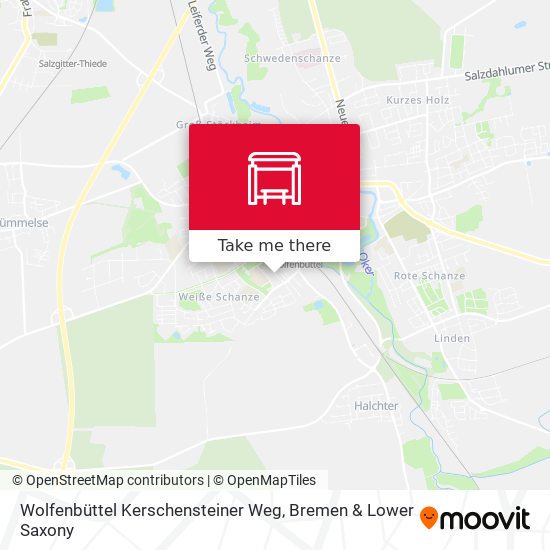 Wolfenbüttel Kerschensteiner Weg map