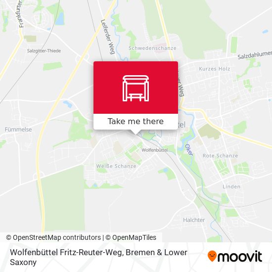 Wolfenbüttel Fritz-Reuter-Weg map