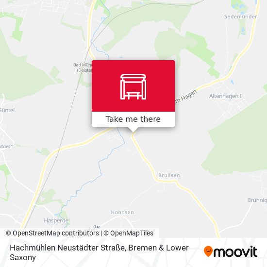Hachmühlen Neustädter Straße map