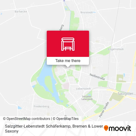 Карта Salzgitter-Lebenstedt Schäferkamp