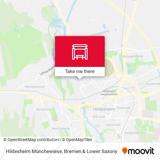 Hildesheim Münchewiese map