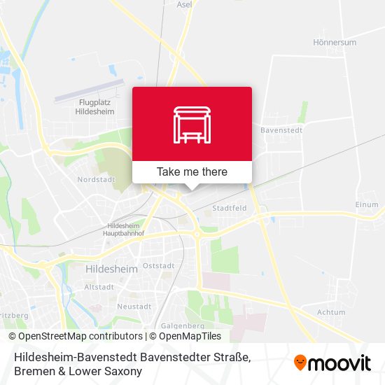Hildesheim-Bavenstedt Bavenstedter Straße map