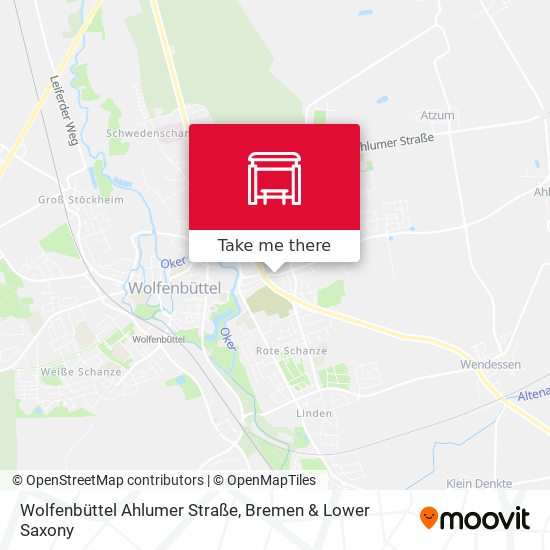 Wolfenbüttel Ahlumer Straße map