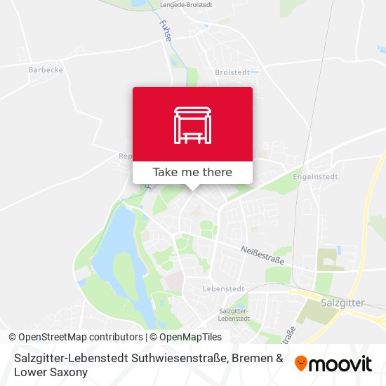 Salzgitter-Lebenstedt Suthwiesenstraße map