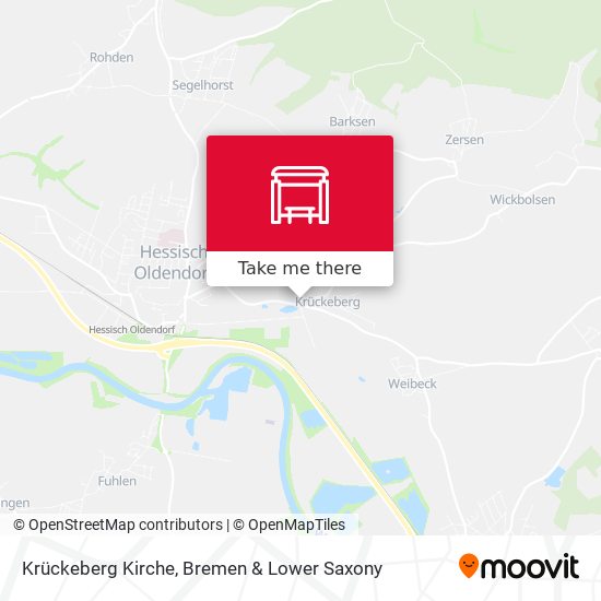 Krückeberg Kirche map
