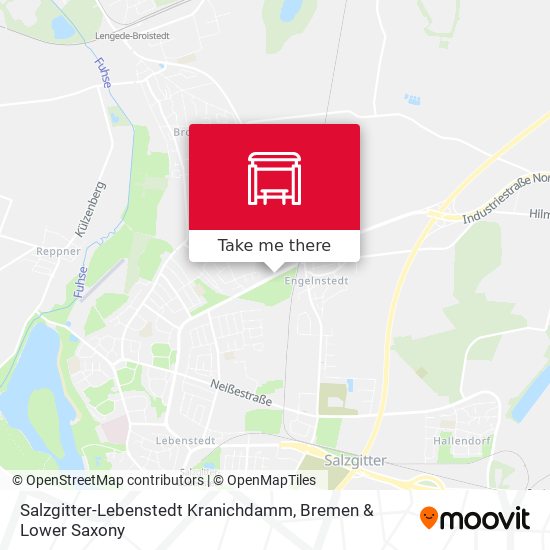 Salzgitter-Lebenstedt Kranichdamm map