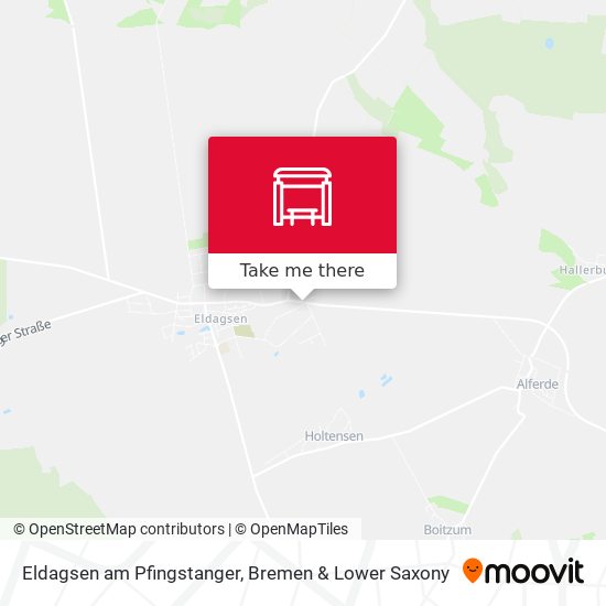 Eldagsen am Pfingstanger map