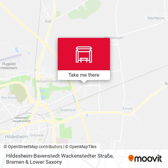Hildesheim-Bavenstedt Wackenstedter Straße map