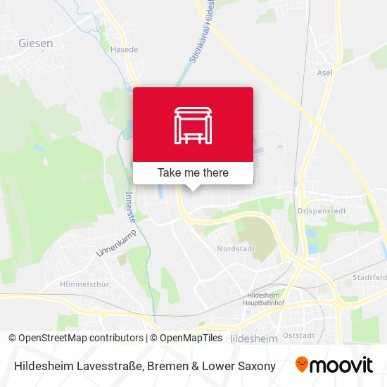 Hildesheim Lavesstraße map
