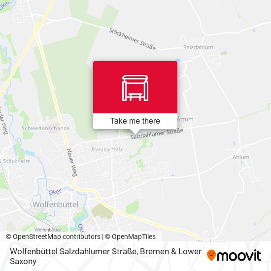 Wolfenbüttel Salzdahlumer Straße map