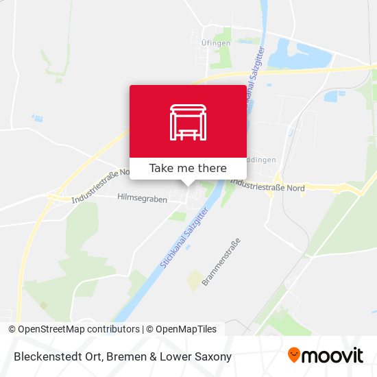 Bleckenstedt Ort map