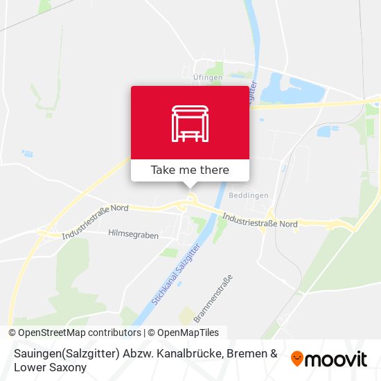 Sauingen(Salzgitter) Abzw. Kanalbrücke map