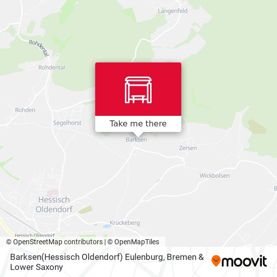 Barksen(Hessisch Oldendorf) Eulenburg map