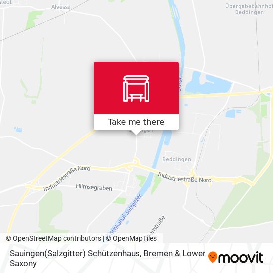 Sauingen(Salzgitter) Schützenhaus map