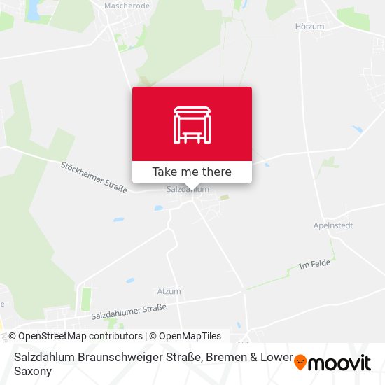 Salzdahlum Braunschweiger Straße map