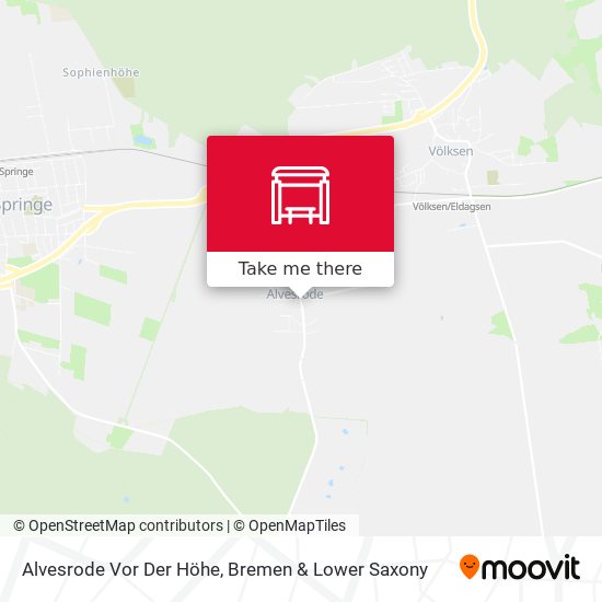 Alvesrode Vor Der Höhe map