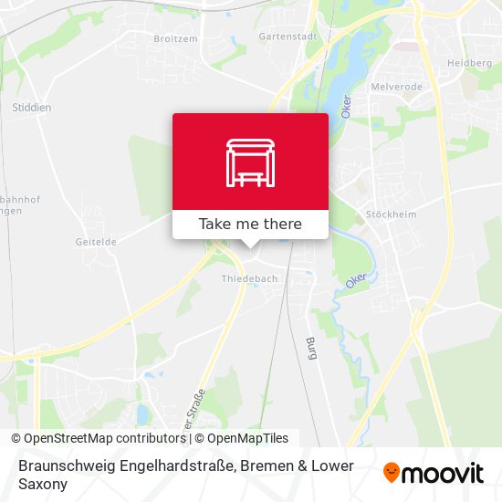 Braunschweig Engelhardstraße map
