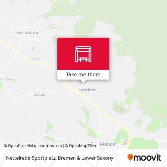 Nettelrede Sportplatz map