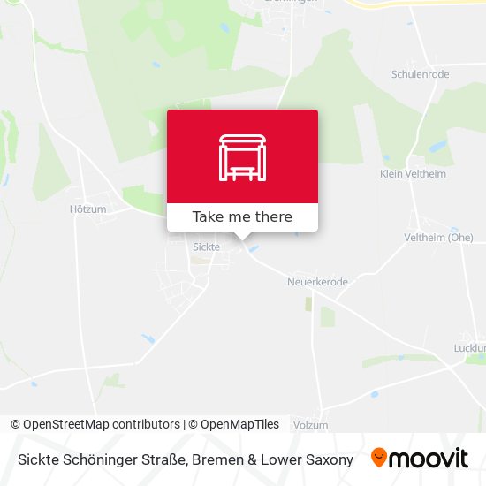 Sickte Schöninger Straße map