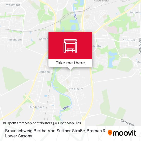 Braunschweig Bertha-Von-Suttner-Straße map